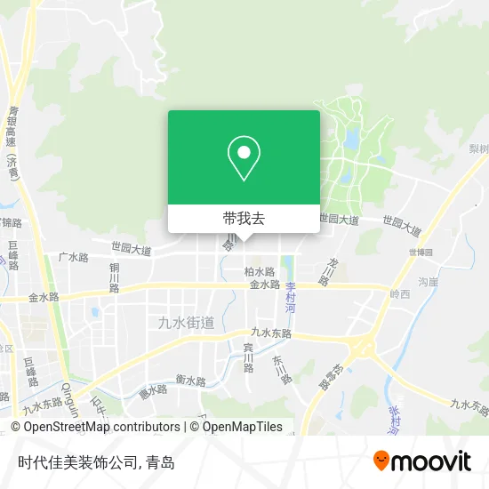 时代佳美装饰公司地图