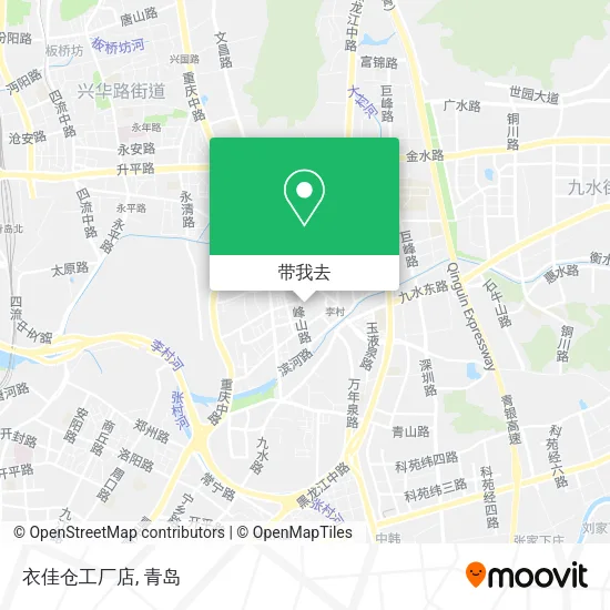 衣佳仓工厂店地图