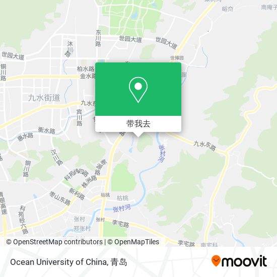 Ocean University of China地图