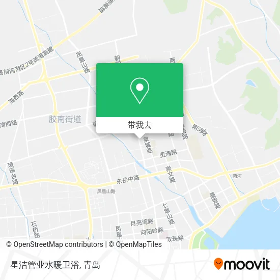 星洁管业水暖卫浴地图