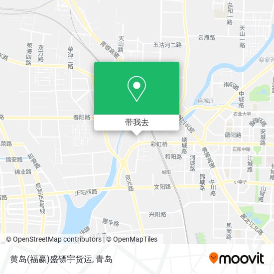 黄岛(福赢)盛镖宇货运地图