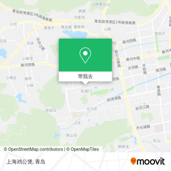 上海鸡公煲地图
