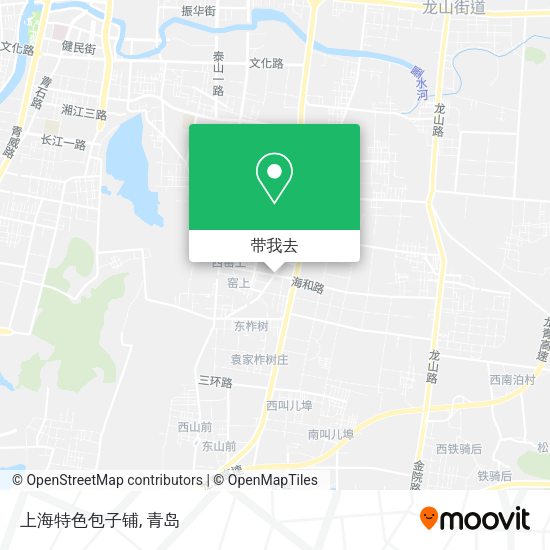上海特色包子铺地图