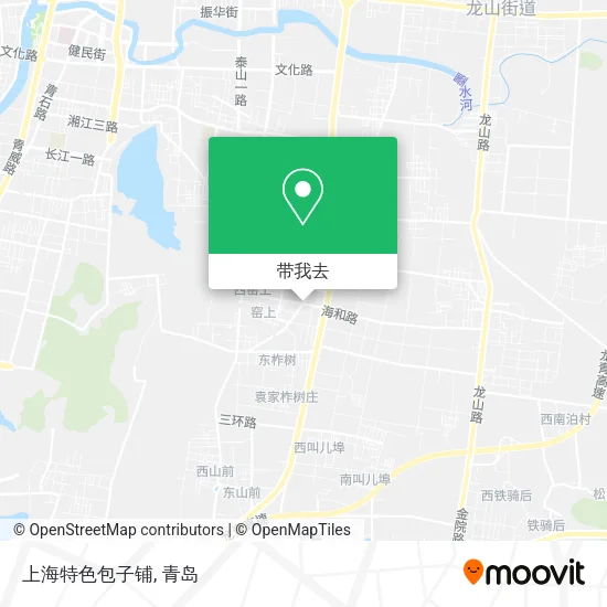 上海特色包子铺地图