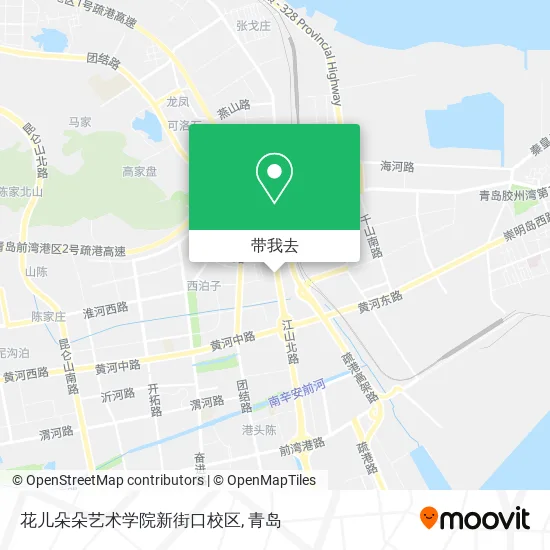 花儿朵朵艺术学院新街口校区地图