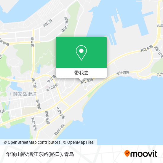 华顶山路/漓江东路(路口)地图