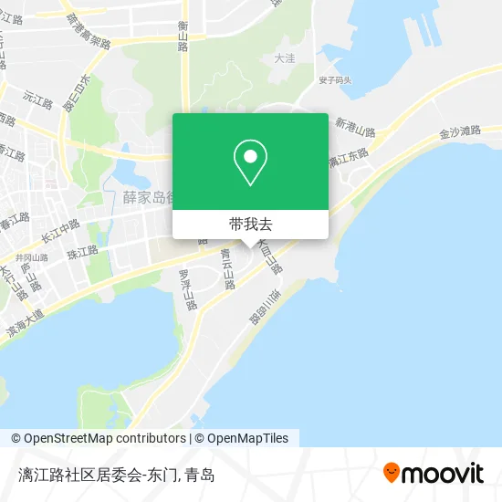 漓江路社区居委会-东门地图