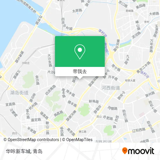 华咔新车城地图