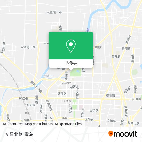 文昌北路地图