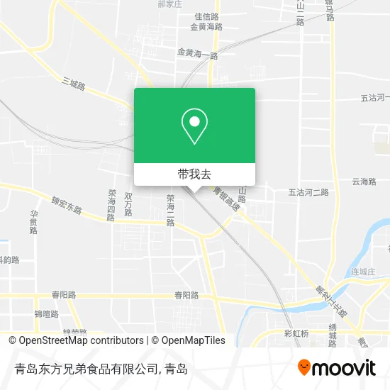 青岛东方兄弟食品有限公司地图