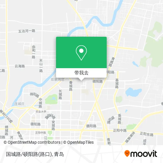 国城路/硕阳路(路口)地图