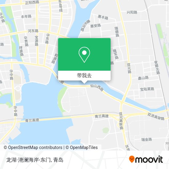 龙湖·滟澜海岸-东门地图