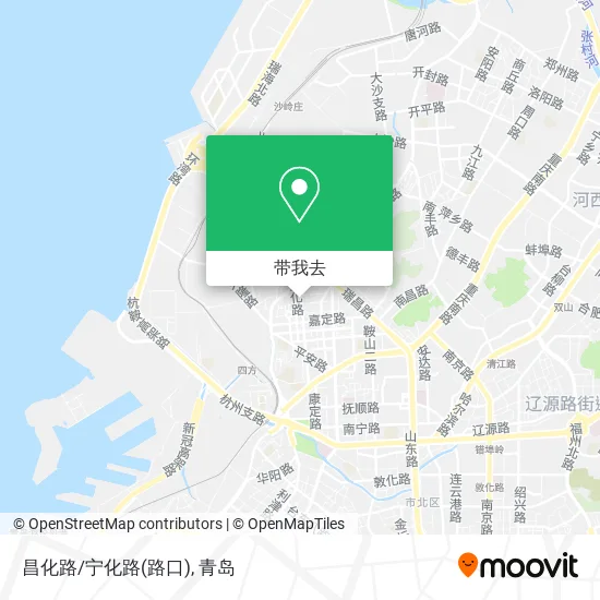 昌化路/宁化路(路口)地图
