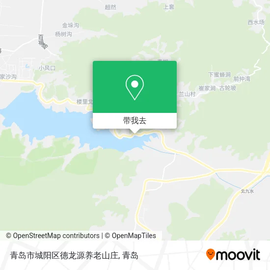 青岛市城阳区德龙源养老山庄地图