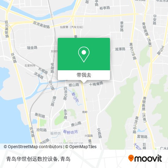 青岛华世创远数控设备地图