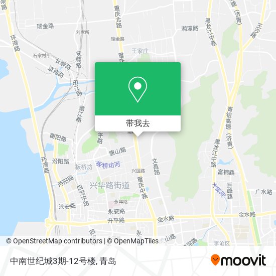 中南世纪城3期-12号楼地图