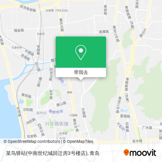 菜鸟驿站(中南世纪城回迁房3号楼店)地图