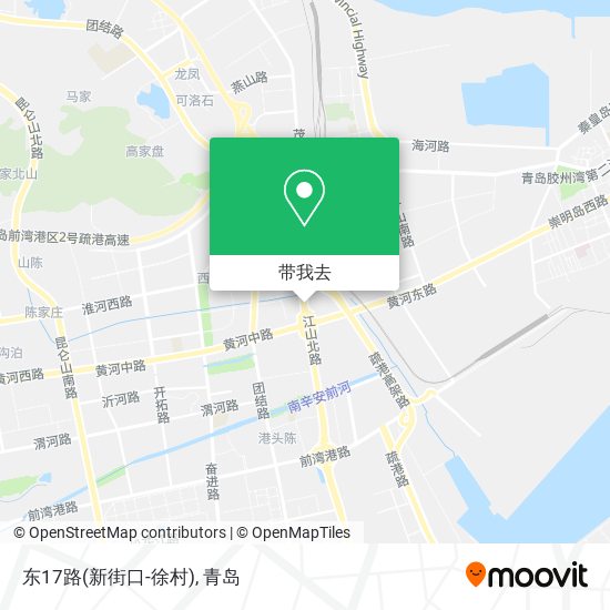东17路(新街口-徐村)地图