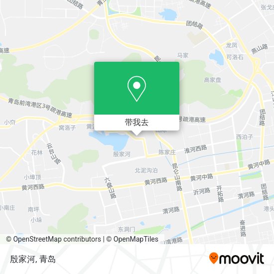 殷家河地图