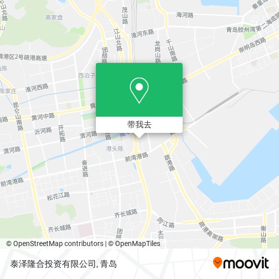 泰泽隆合投资有限公司地图