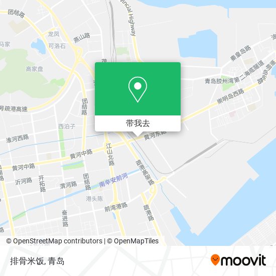 排骨米饭地图