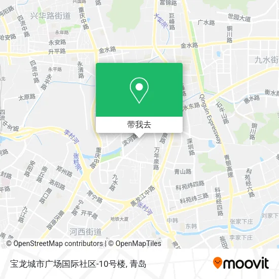 宝龙城市广场国际社区-10号楼地图