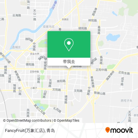 FancyFruit(万象汇店)地图