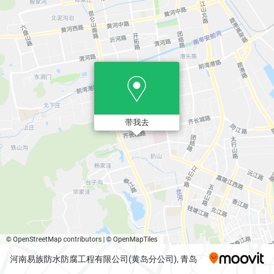 河南易族防水防腐工程有限公司(黄岛分公司)地图