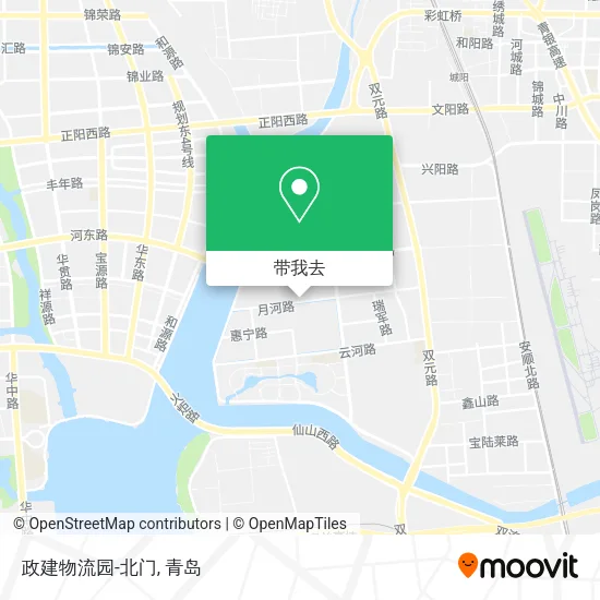 政建物流园-北门地图