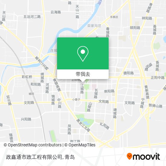 政鑫通市政工程有限公司地图