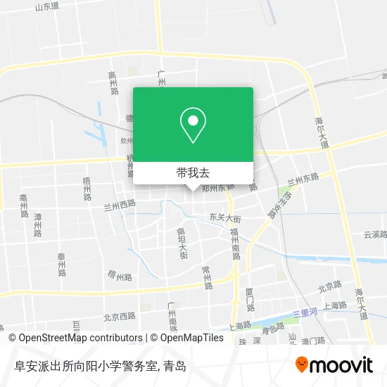 阜安派出所向阳小学警务室地图
