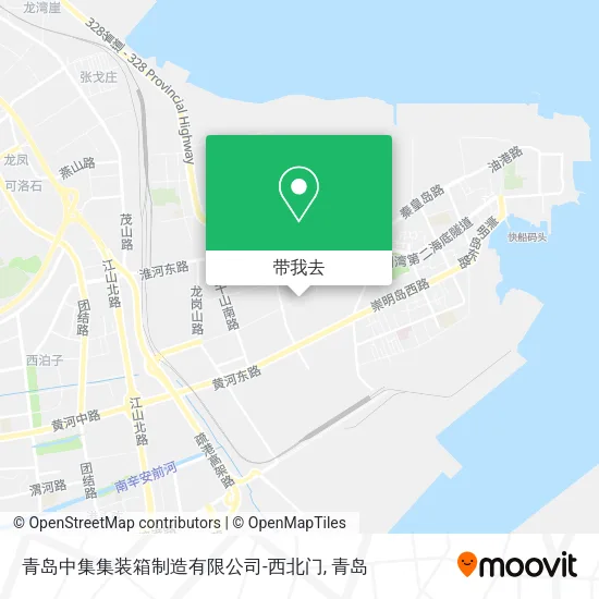 青岛中集集装箱制造有限公司-西北门地图