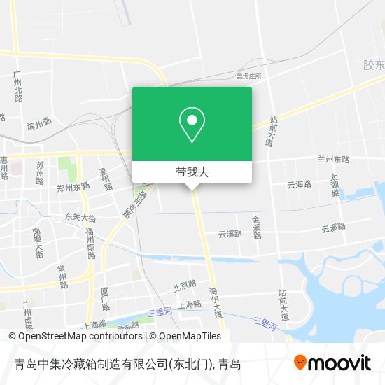 青岛中集冷藏箱制造有限公司(东北门)地图