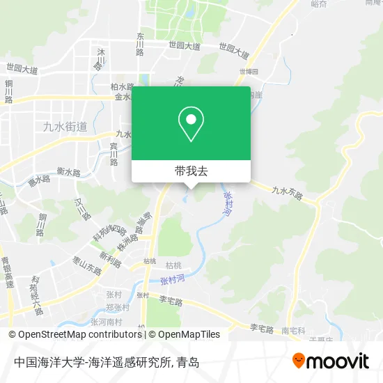 中国海洋大学-海洋遥感研究所地图