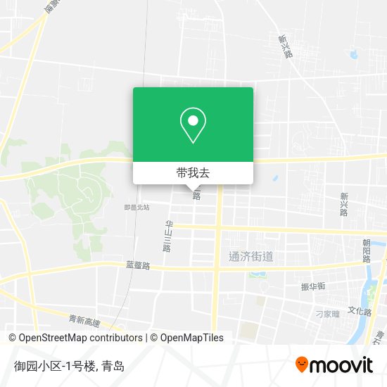御园小区-1号楼地图