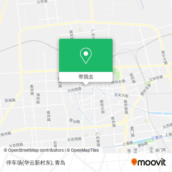 停车场(华云新村东)地图