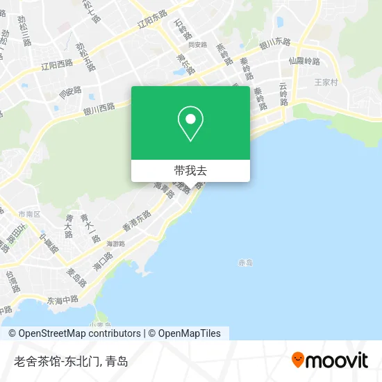 老舍茶馆-东北门地图