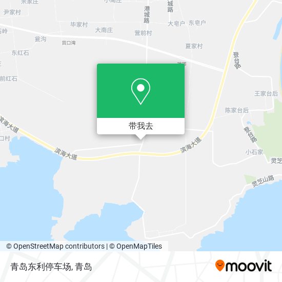 青岛东利停车场地图