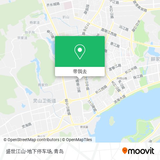 盛世江山-地下停车场地图