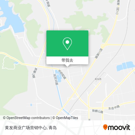 黄发商业广场营销中心地图