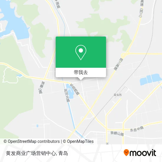 黄发商业广场营销中心地图
