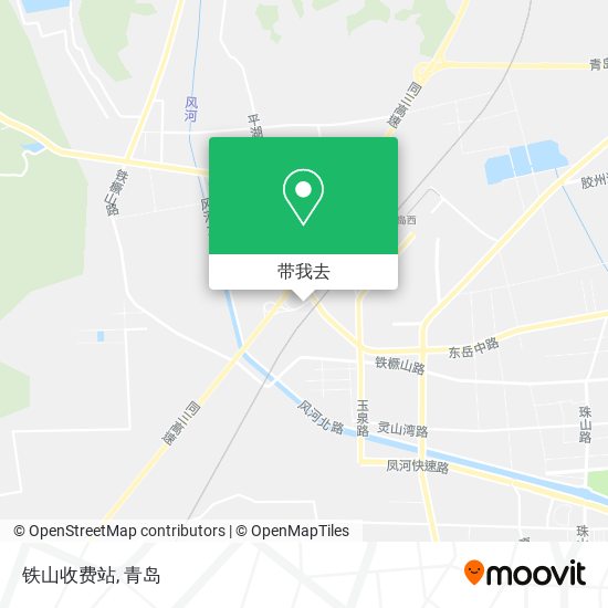 铁山收费站地图