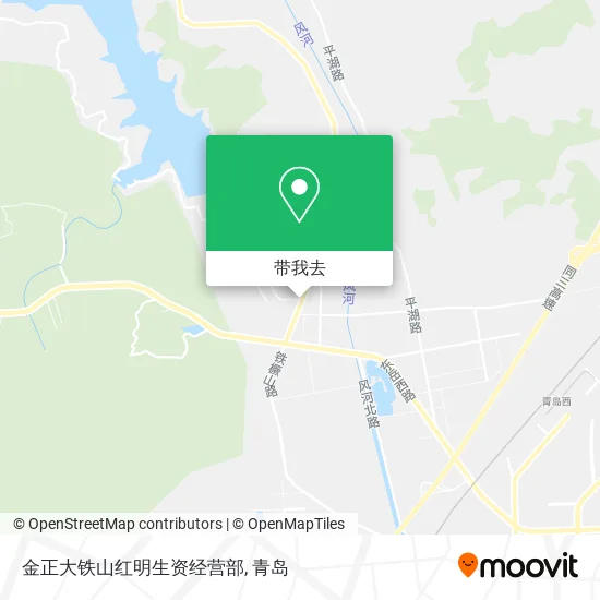 金正大铁山红明生资经营部地图