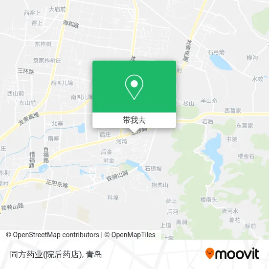 同方药业(院后药店)地图
