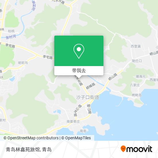 青岛林鑫苑旅馆地图