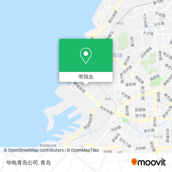 华电青岛公司地图