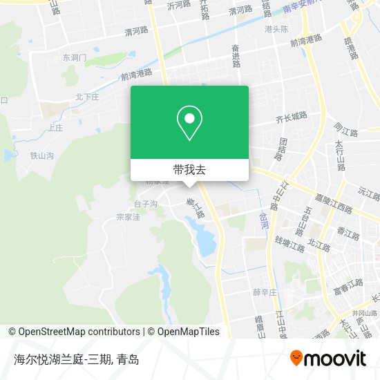 海尔悦湖兰庭-三期地图
