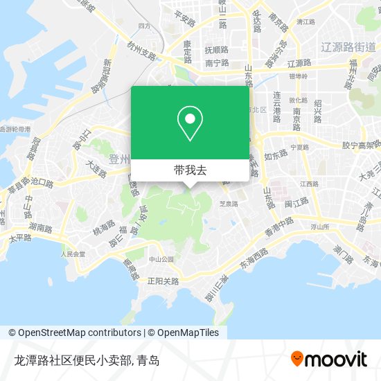 龙潭路社区便民小卖部地图