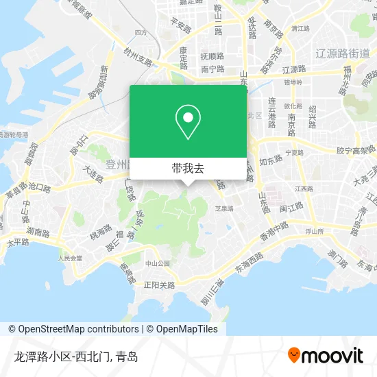 龙潭路小区-西北门地图