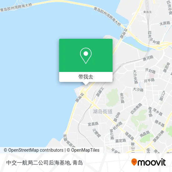 中交一航局二公司后海基地地图